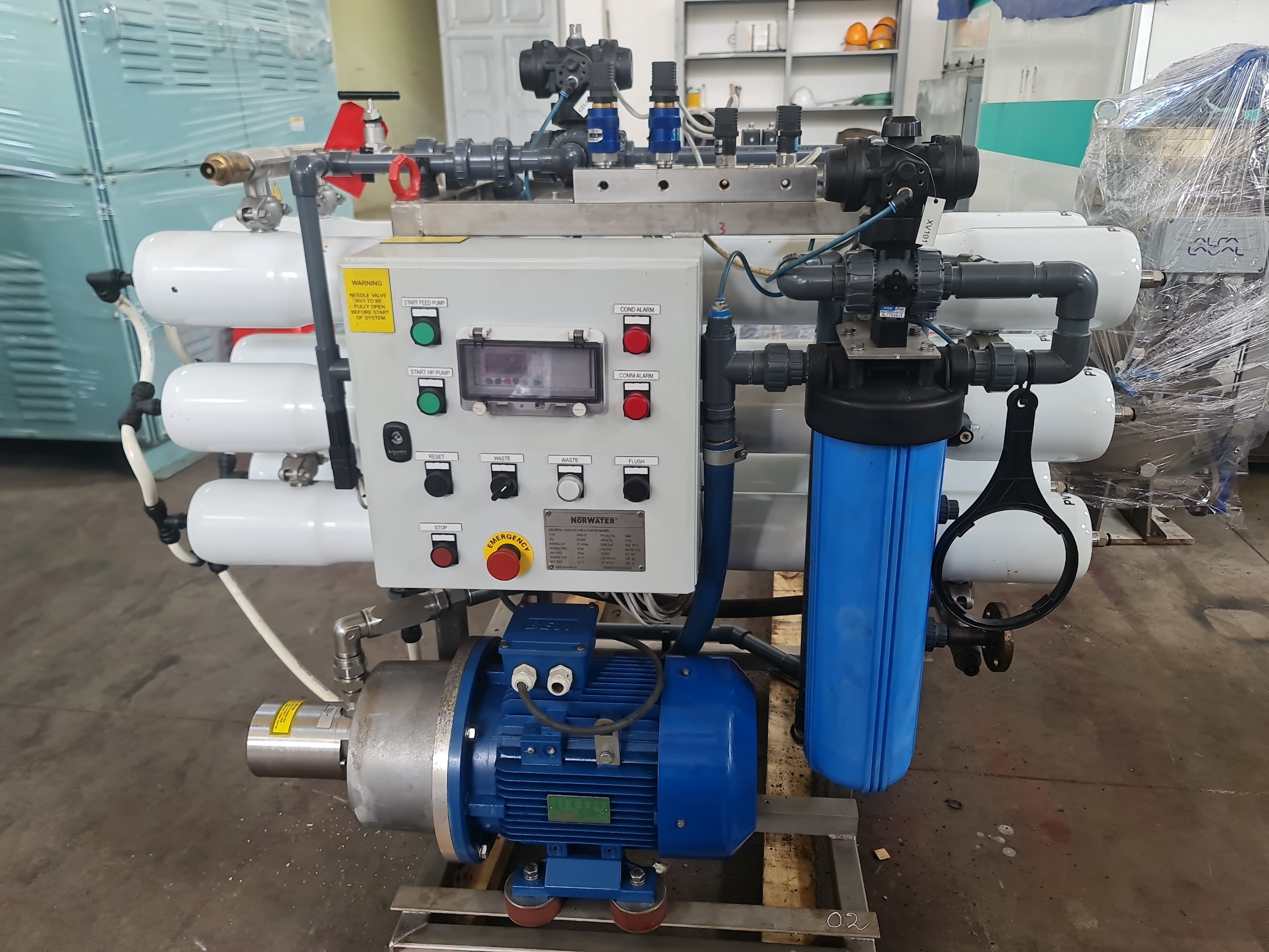 R.O. FRESH WATER MAKER – Marine Equipment